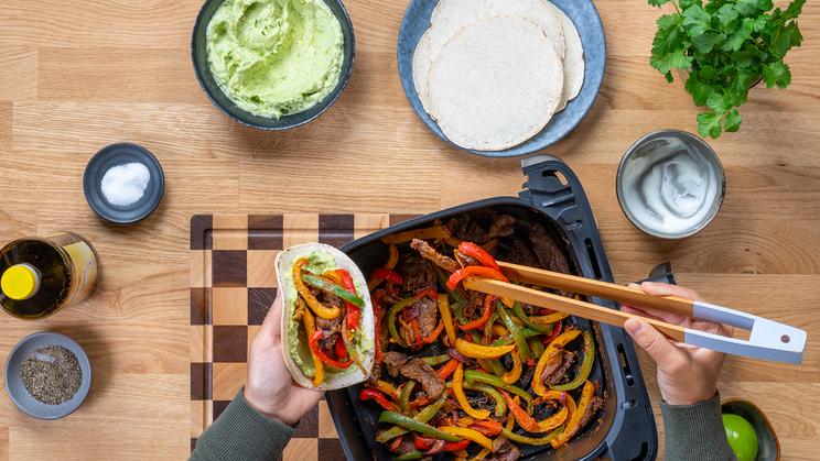 Steak Fajita im Airfryer