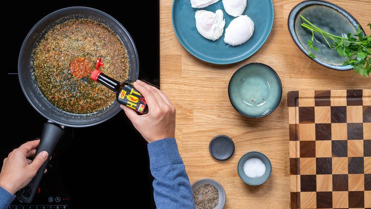 Turkish Eggs mit Joghurt