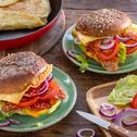 One Pan Egg Burger