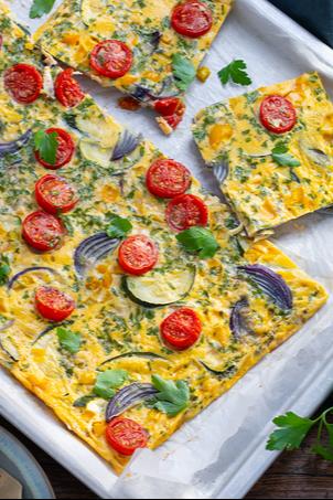 Sommergemüse-Frittata
