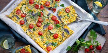 Sommergemüse-Frittata