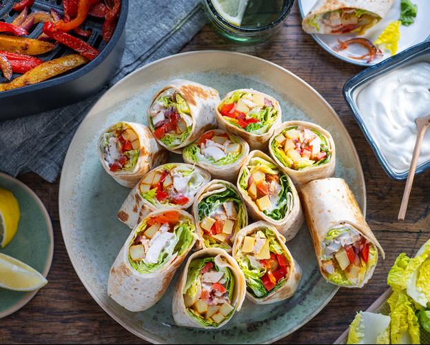 Hähnchen Shawarma im Airfryer