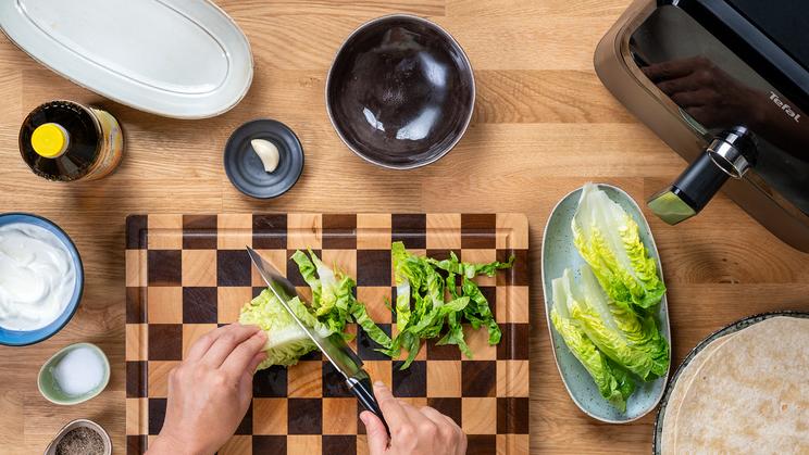 Hähnchen Shawarma im Airfryer