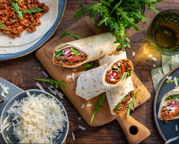 Wraps Bolognese alla Parma