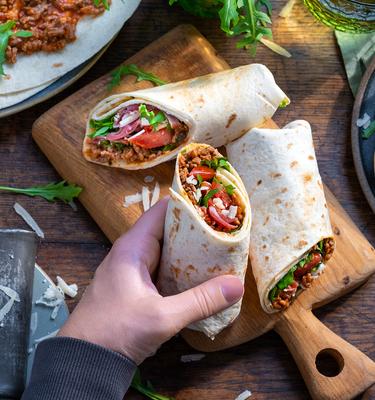 Wraps Bolognese alla Parma