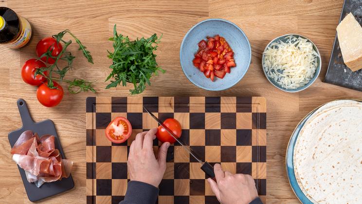 Wraps Bolognese alla Parma