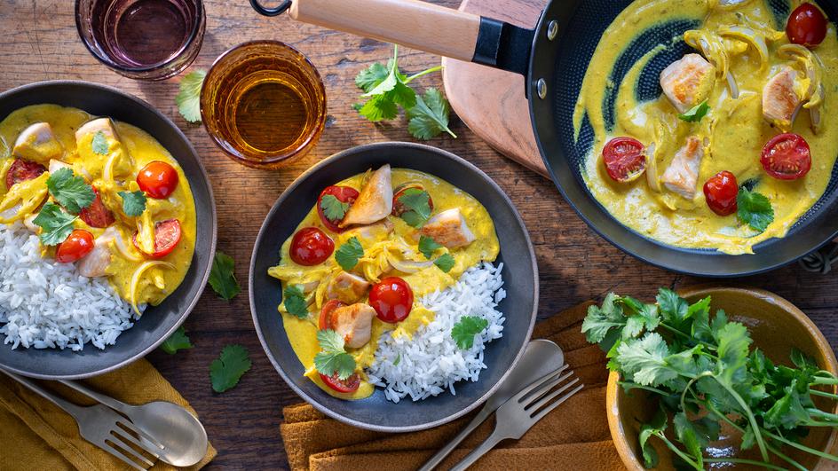 Joghurt-Curry-Hähnchen