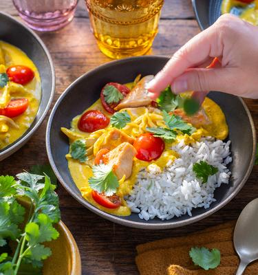 Joghurt-Curry-Hähnchen