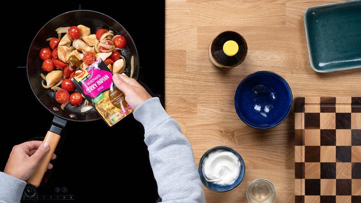 Joghurt-Curry-Hähnchen