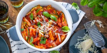 One Pot Pasta mit Salsiccia