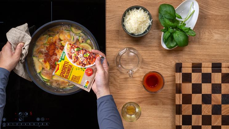 One Pot Pasta mit Salsiccia