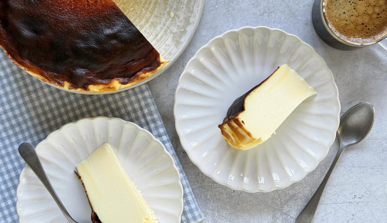 Tarta de Queso Fácil en Air Fryer (3 Ingredientes)