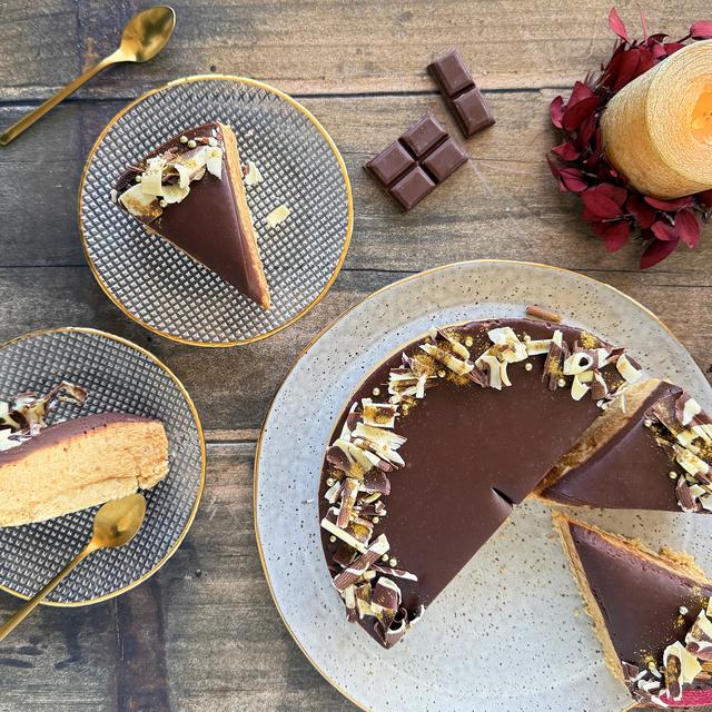 Postres con chocolate con leche