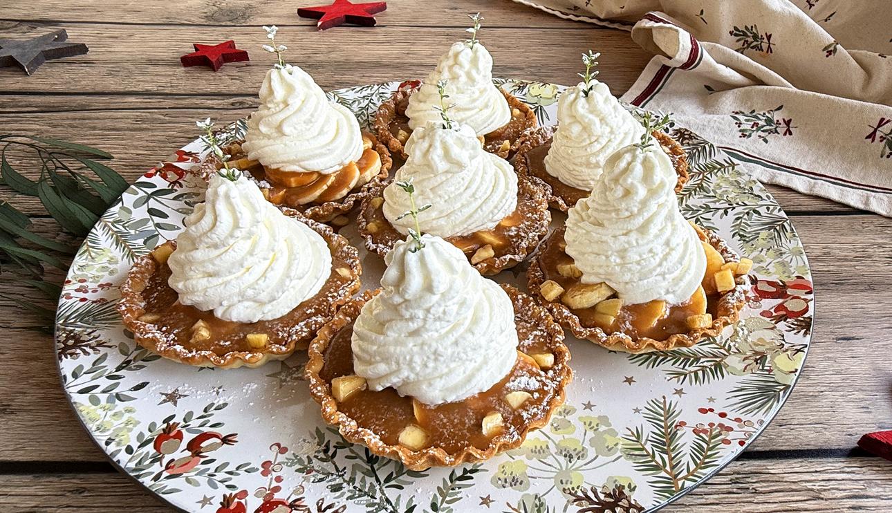 Tartaletas de Banoffee para Navidad