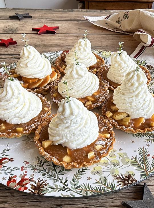 Tartaletas de Banoffee para Navidad