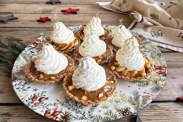 Tartaletas de Banoffee para Navidad