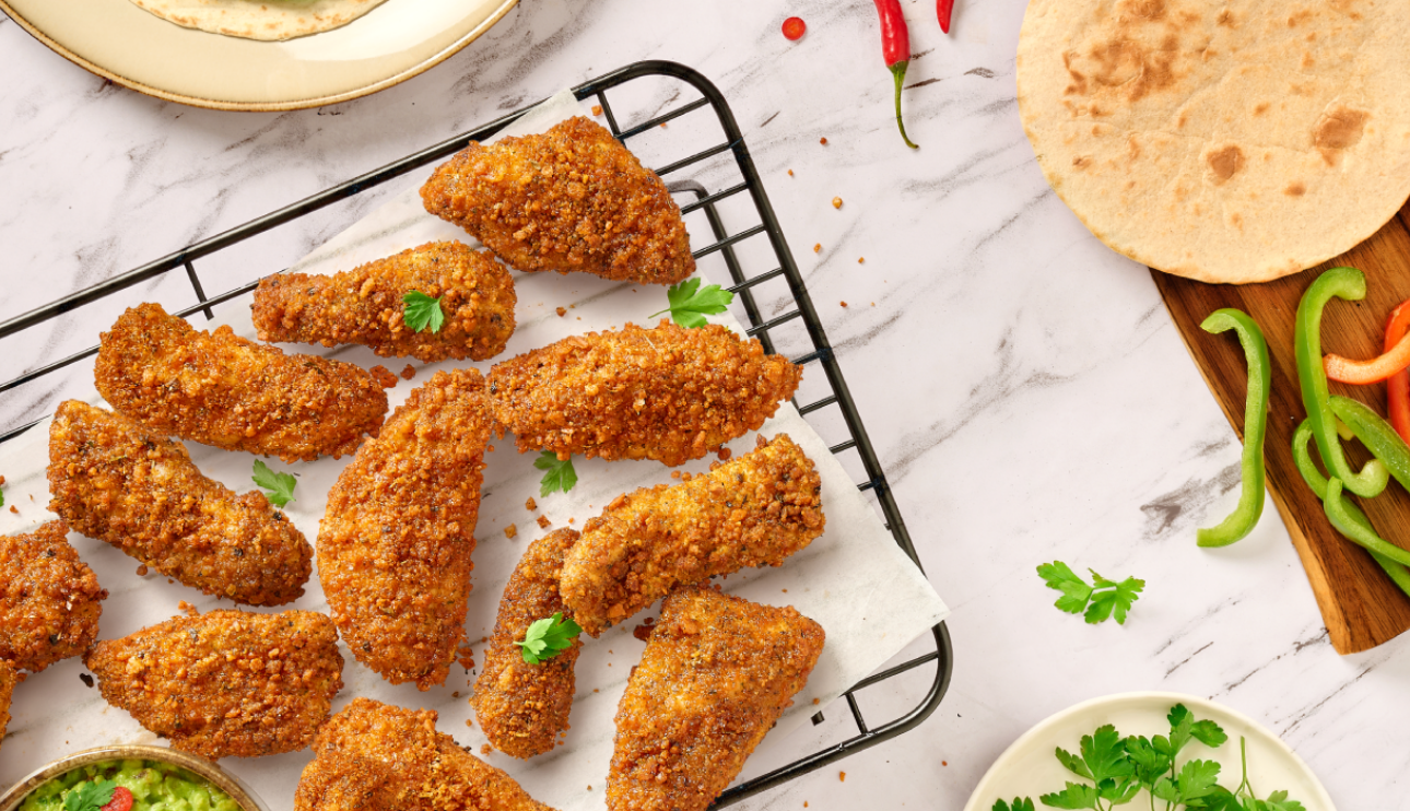 Pollo MAGGI Air Fryer Crispy Tex Mex con Guacamole