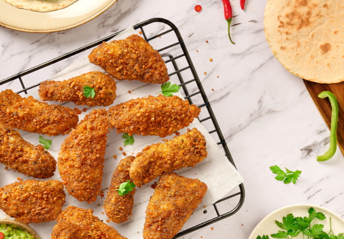 Pollo MAGGI Air Fryer Crispy Tex Mex con Guacamole