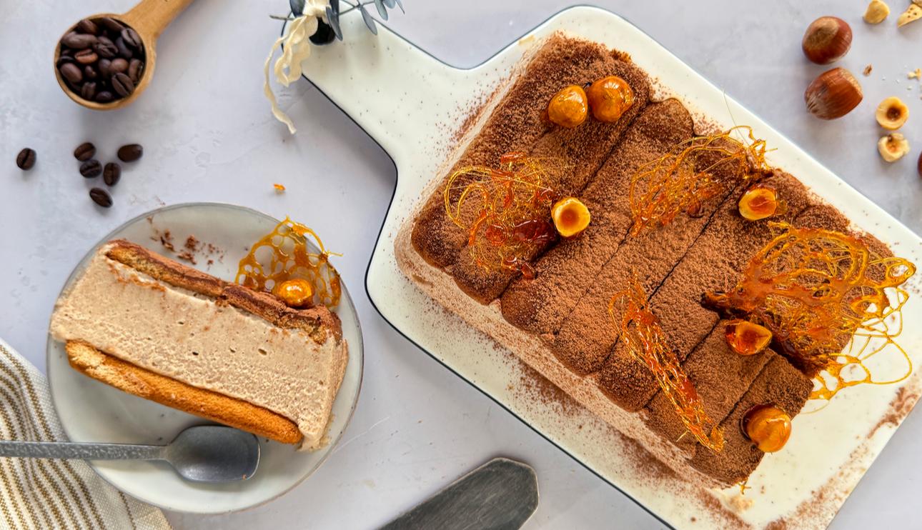 Tiramisú de avellanas