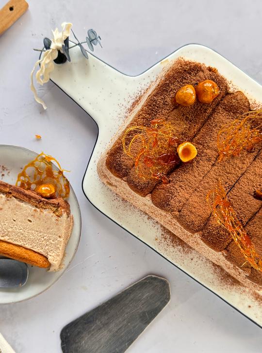 Tiramisú de avellanas