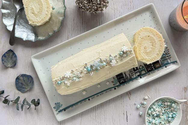 Tronco Blanca Navidad