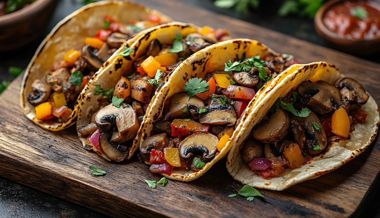Fajitas vegetarianas