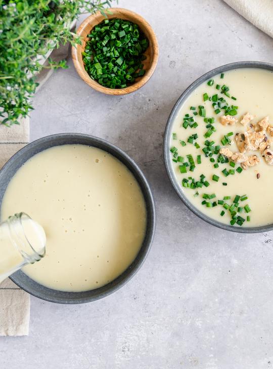 Vichyssoise IDEAL (crema fría de puerros)