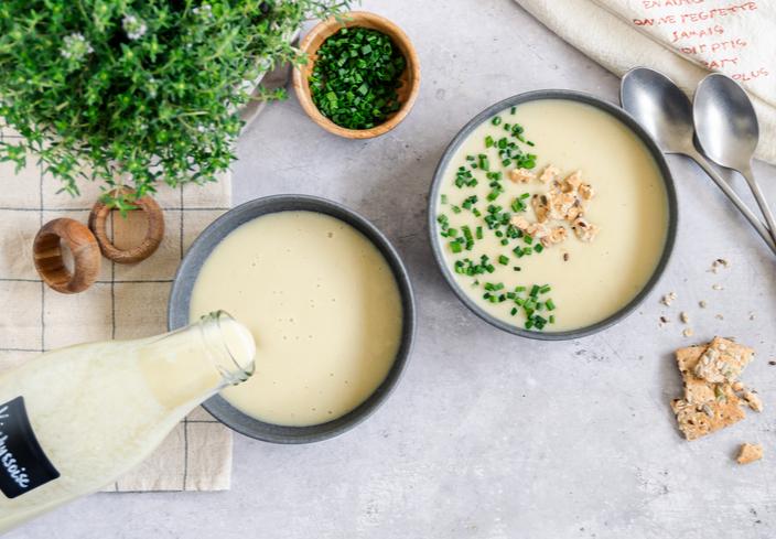 Vichyssoise IDEAL (crema fría de puerros)